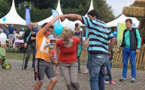 L’Ensemble Clap’Sabots à Bruxelles Champêtre 2016