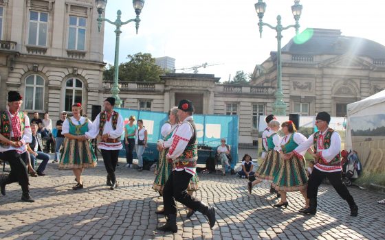 L’Ensemble Clap’Sabots à Bruxelles Champêtre 2016