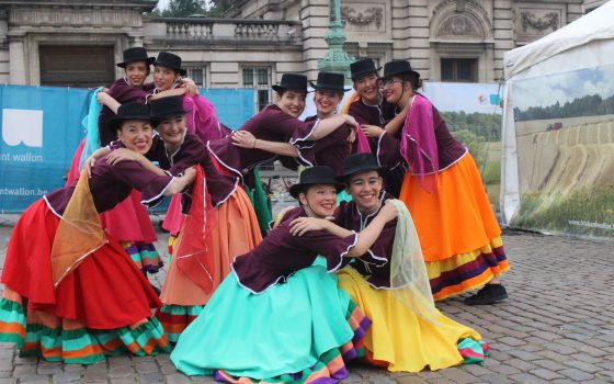 L’Ensemble Clap’Sabots à Bruxelles Champêtre 2016