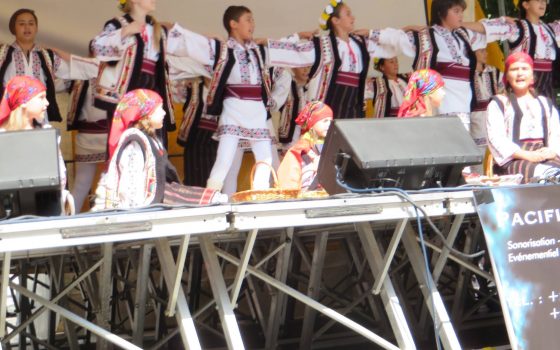 Rencontre avec les danseurs roumains de l’Asamblul Folcloric Florile Tarcăului