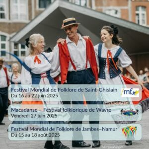 L’été des festivals folkloriques en Wallonie !